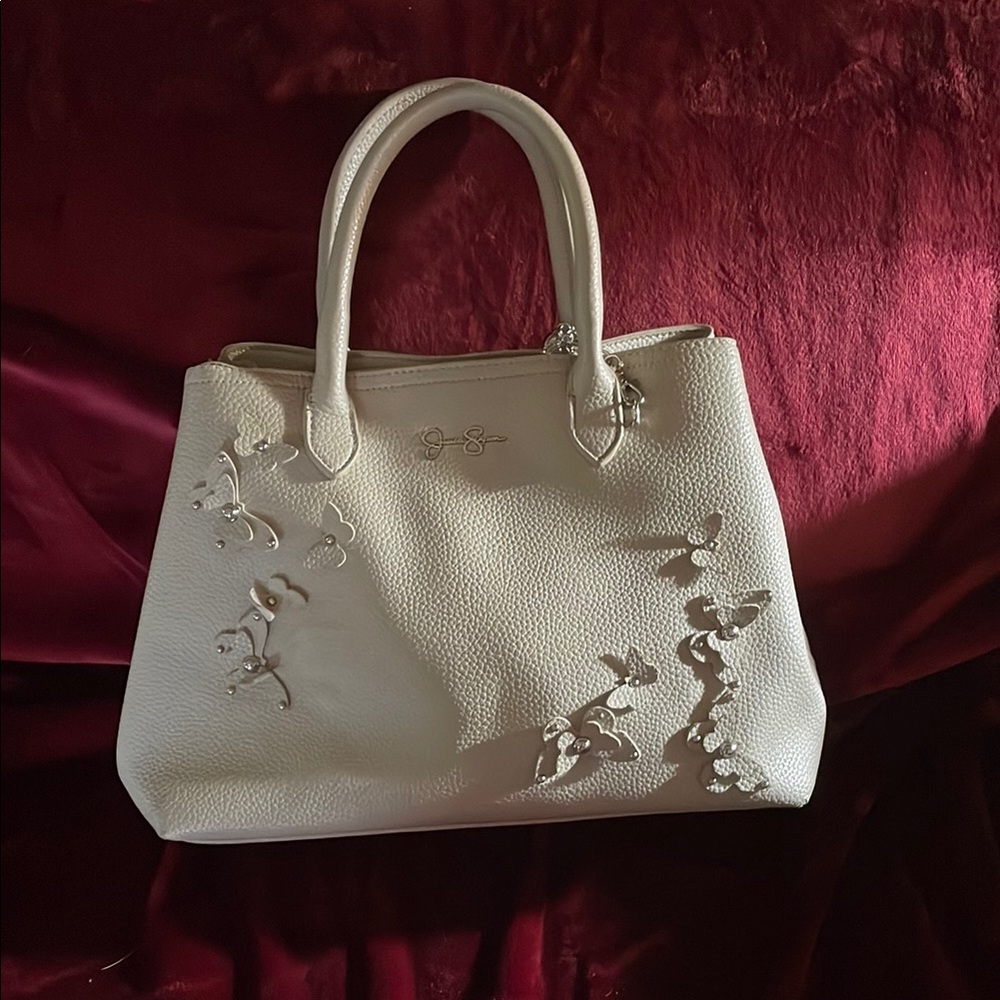 Jessica Simpson Elegant Cream Handbag never used